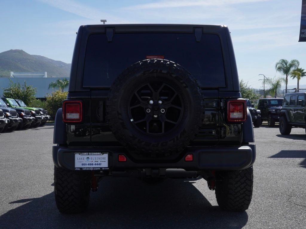 New 2026 Black Clear-Coat Exterior Paint Jeep Willys image 4