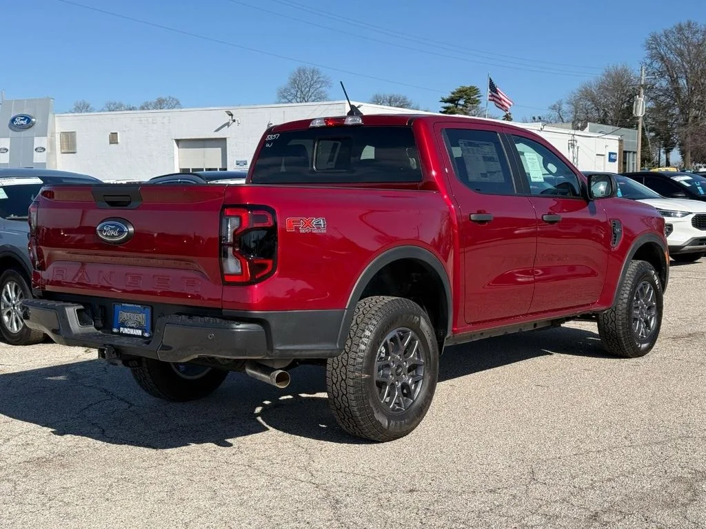 New 2026 Ruby Red Metallic Tinted Clearcoat Ford XLT image 3