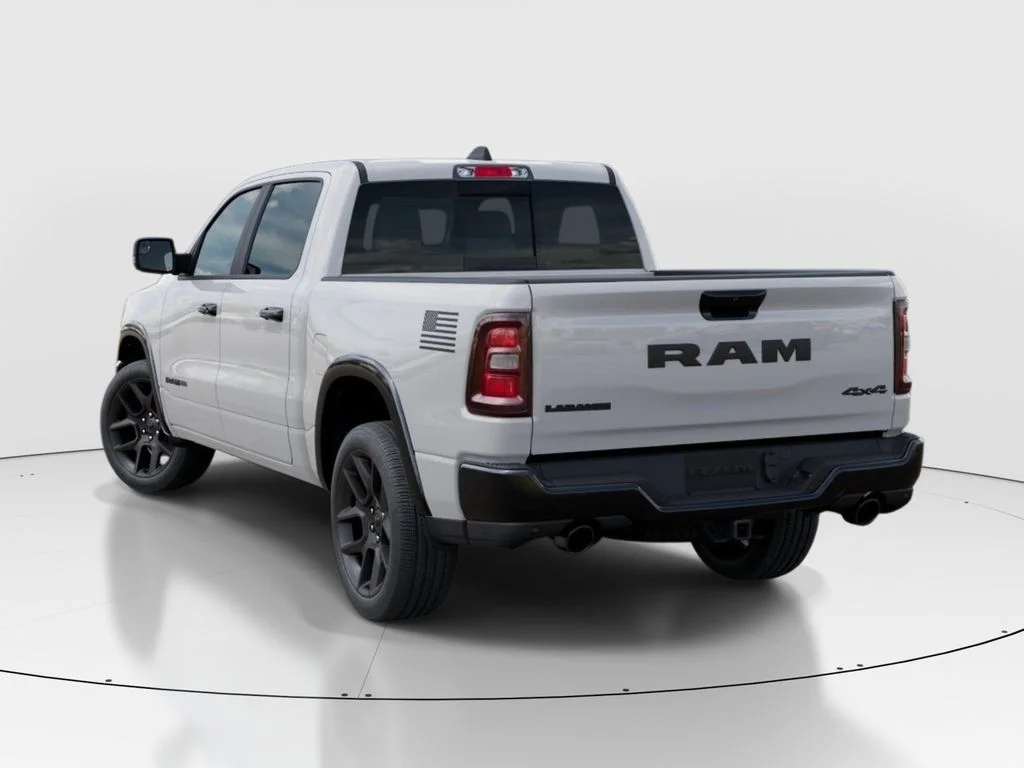 New 2026 Bright White Clear-Coat Exterior Paint RAM Laramie image 3