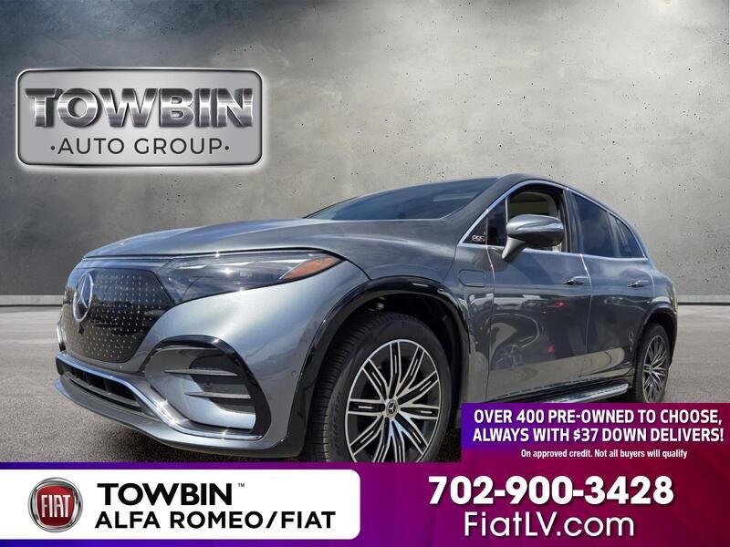 Used 2025 Selenite Gray Metallic MERCEDES-BENZ EQS 580 4MATIC® SUV image 1