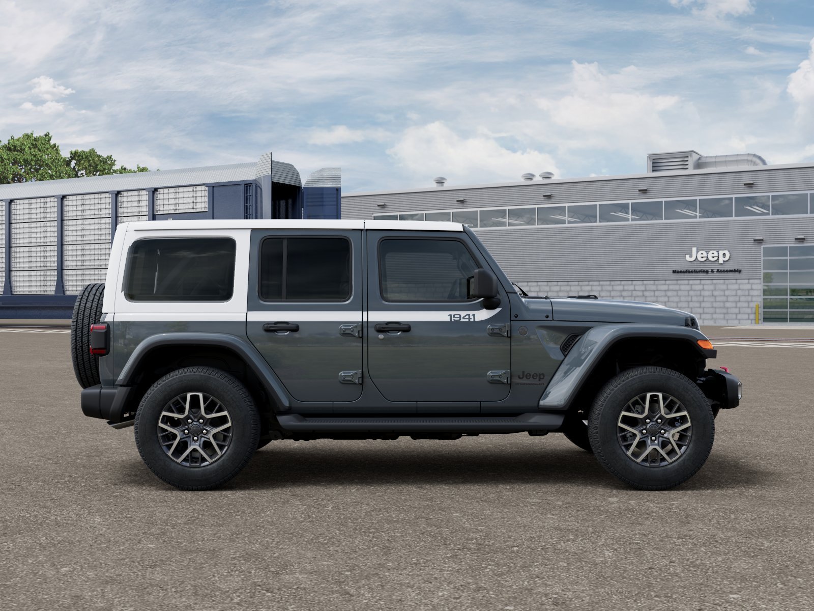 New 2026 Anvil Clear-Coat Exterior Paint Jeep Sahara image 12