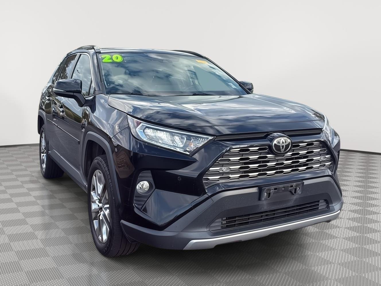 Used 2020 Midnight Black Metallic Toyota Limited image 1