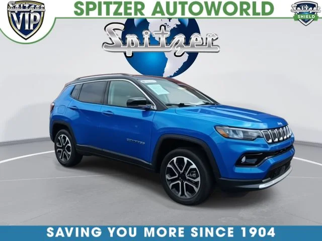Used 2022 Blue Jeep Limited image 2