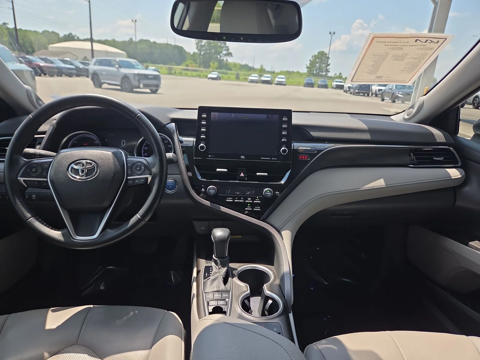 Used 2021 Celestial Silver Metallic Toyota XLE image 13
