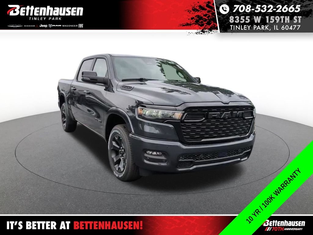 New 2026 Forged Blue Metallic Exterior Paint RAM Big Horn image 5