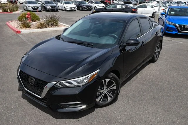Used 2021 Black Nissan SV image 9