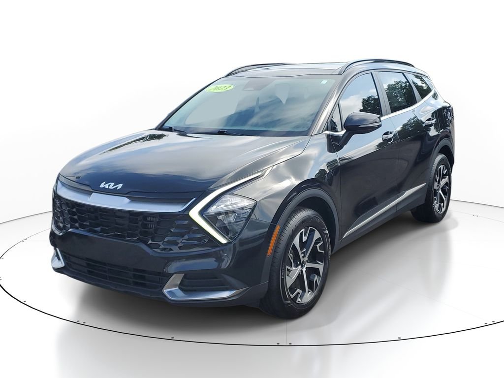 Used 2023 Fusion Black Kia EX image 2