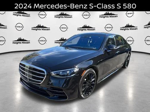 Used 2024 Black Mercedes-Benz S 580 image 1