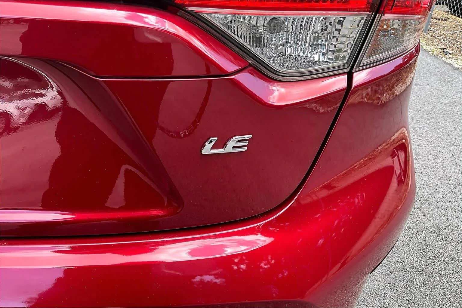 Used 2024 Ruby Flare Pearl Toyota LE image 10