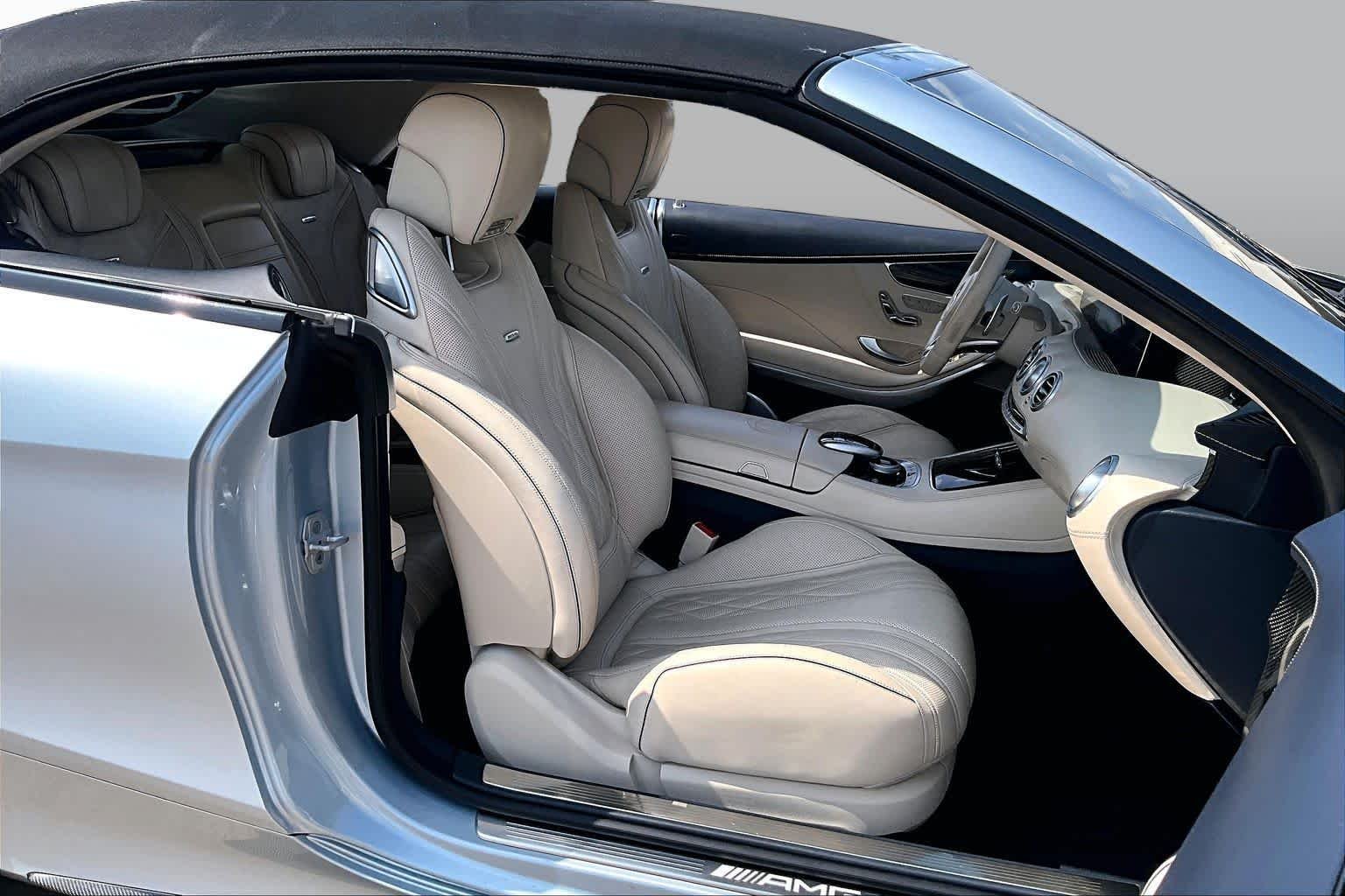 Used 2018 Diamond Silver Metallic Mercedes-Benz AMG® S 63 image 9
