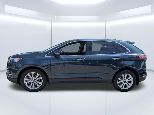 Used 2024 Blue Ford Titanium image 7