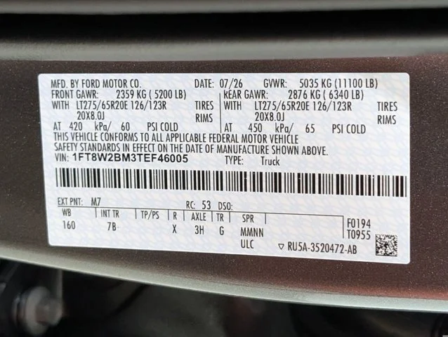 New 2026 Carbonized Gray Metallic Ford F-250® Platinum® image 73