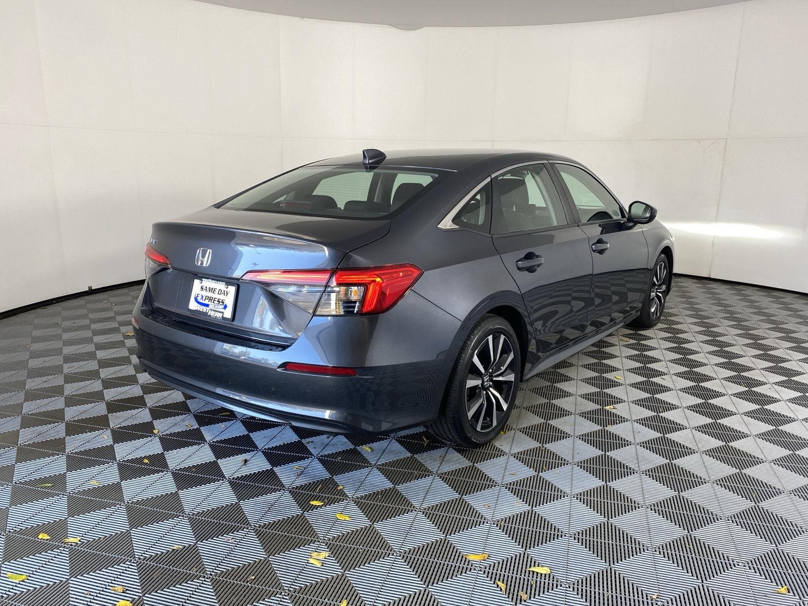 Certified Used 2024 Meteorite Gray Metallic Honda EX image 8