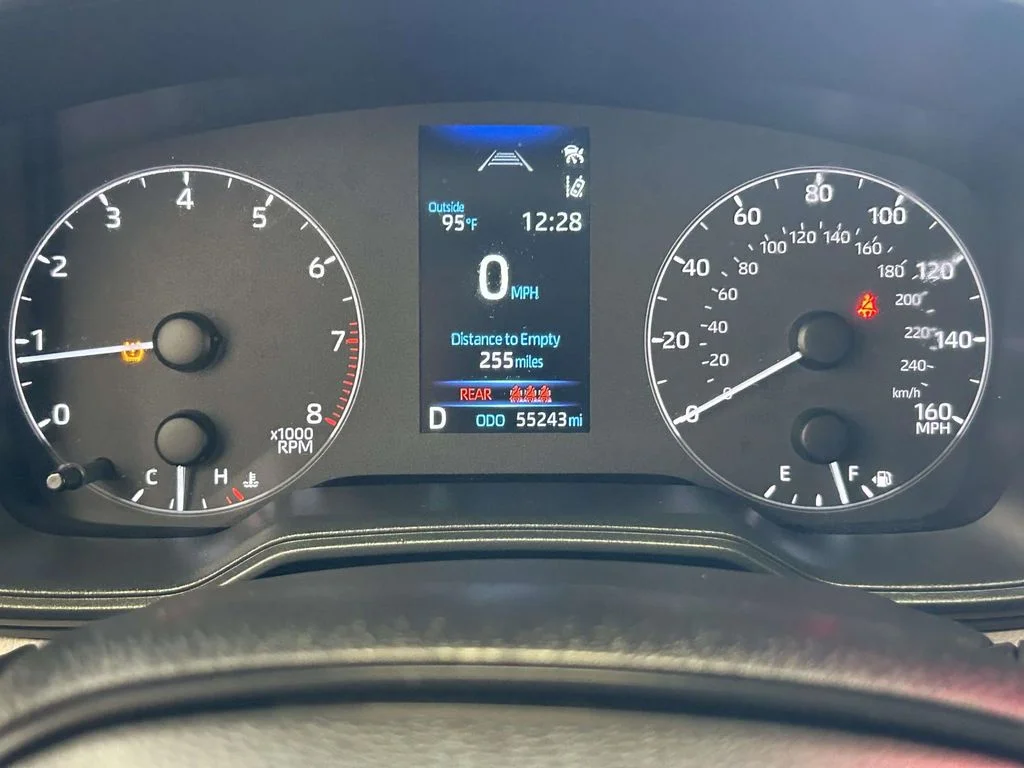 Used 2025 Red Toyota LE image 25