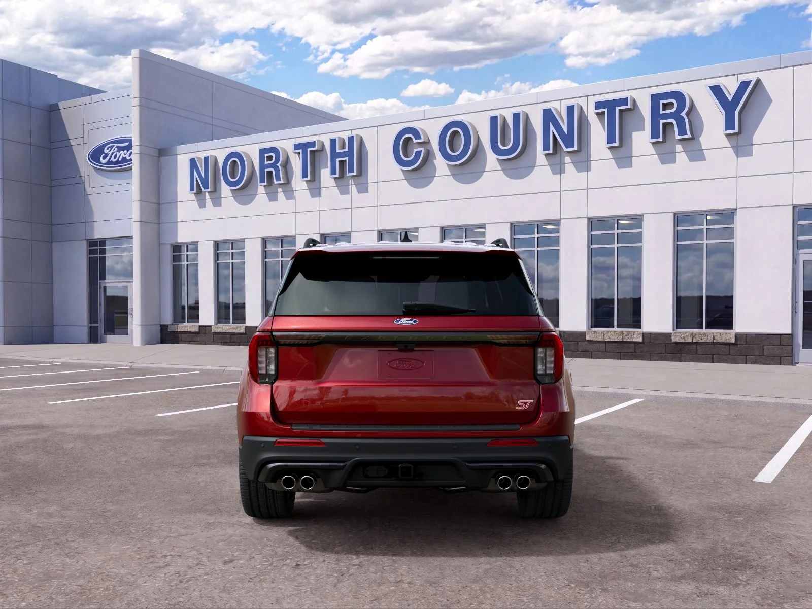 New 2027 Ruby Red Metallic Tinted Clearcoat Ford ST image 33