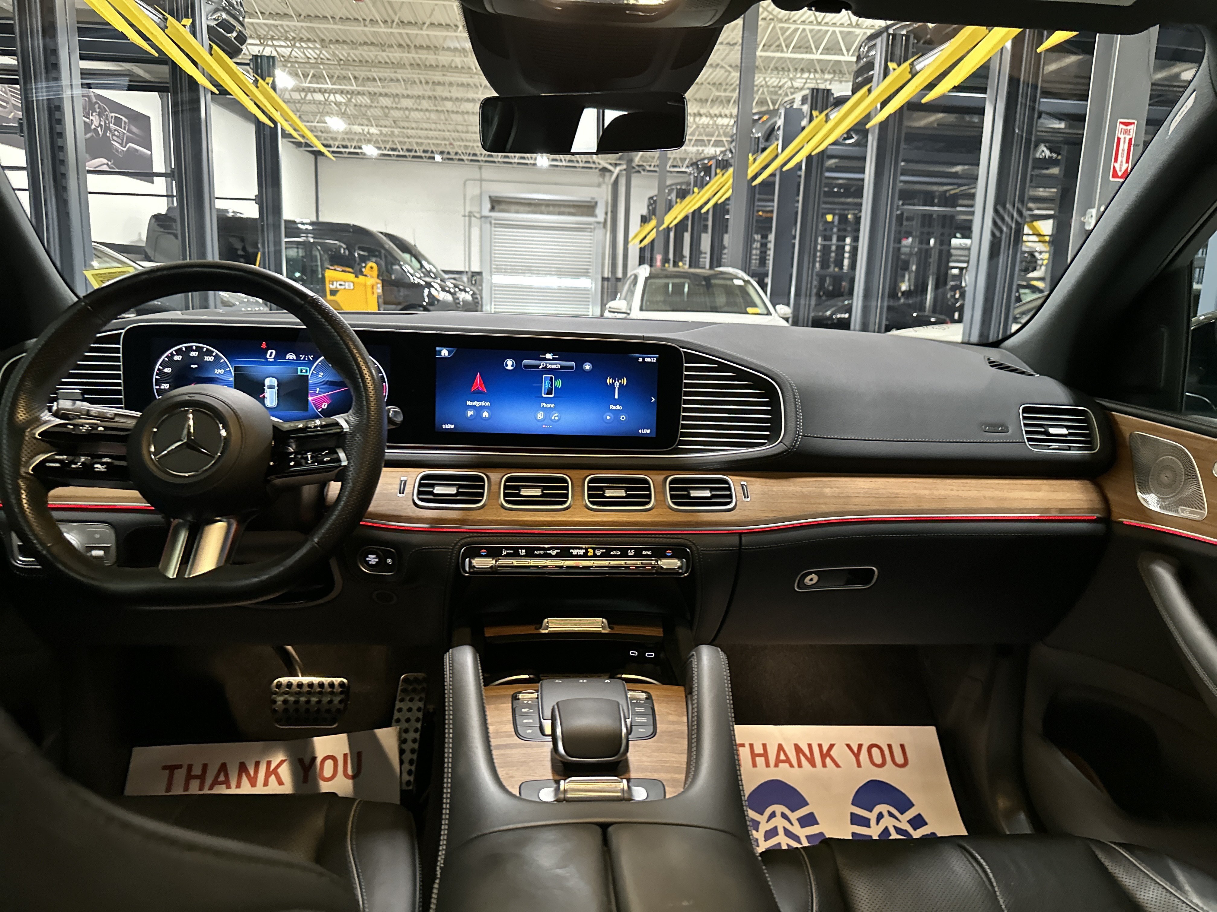 Certified Used 2024 MANUFAKTUR Alpine Grey Mercedes-Benz GLS 580 image 23
