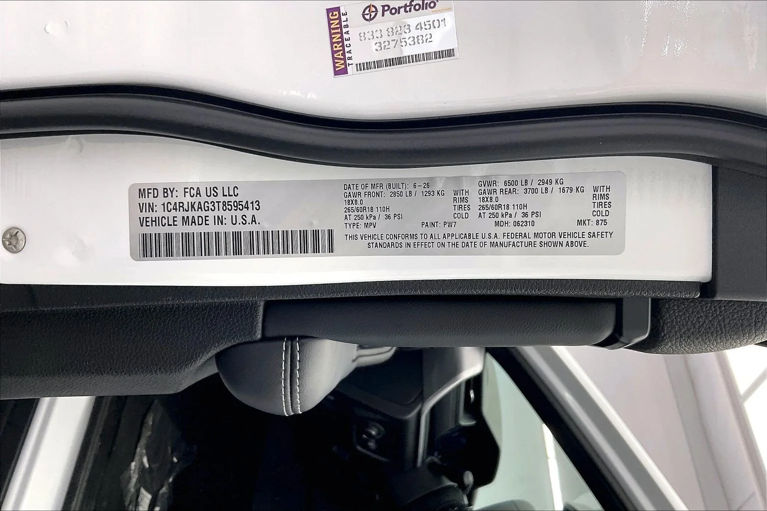 New 2026 Bright White Clearcoat Jeep Laredo X image 20