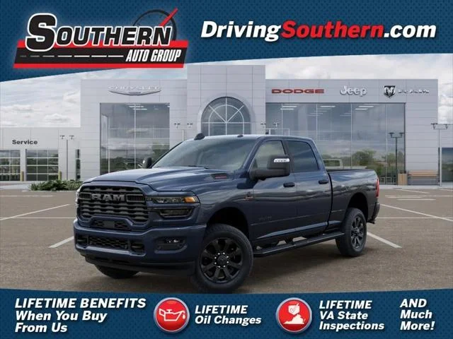 New 2026 Forged Blue Metallic Exterior Paint RAM BIG HORN image 1