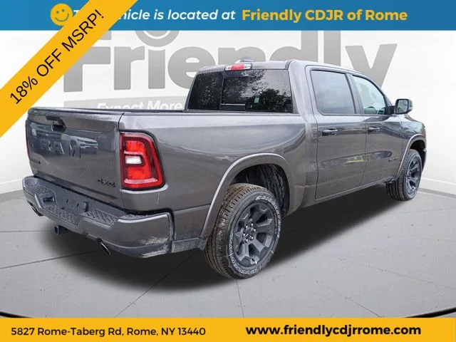 New 2026 Granite Crystal Metallic Clear-Coat Exterior Paint RAM Big Horn/Lone Star image 5