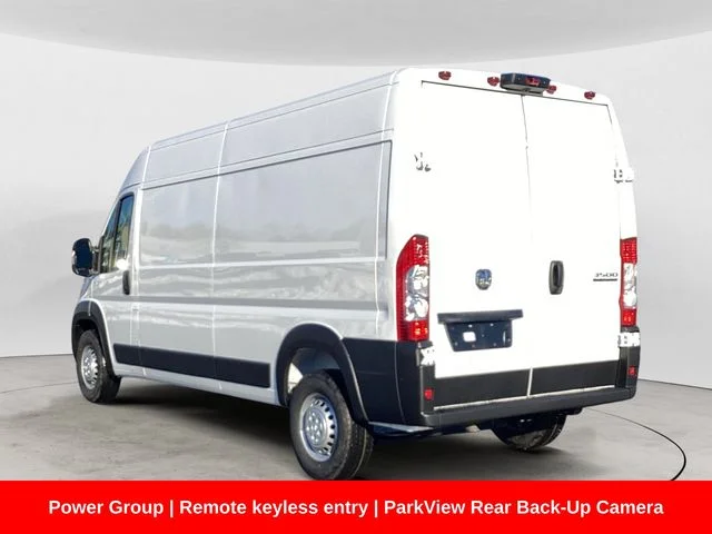 New 2026 Bright White Clearcoat Ram PROMASTER 3500 TRADESMAN CARGO VAN HIGH ROOF 159