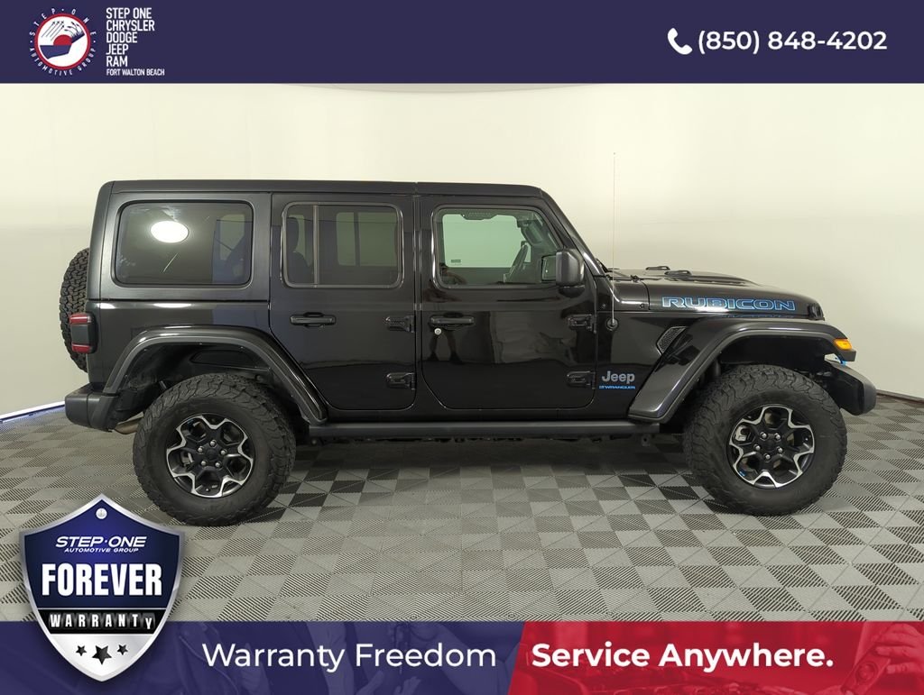 Used 2023 Black Jeep Rubicon 4xe image 7