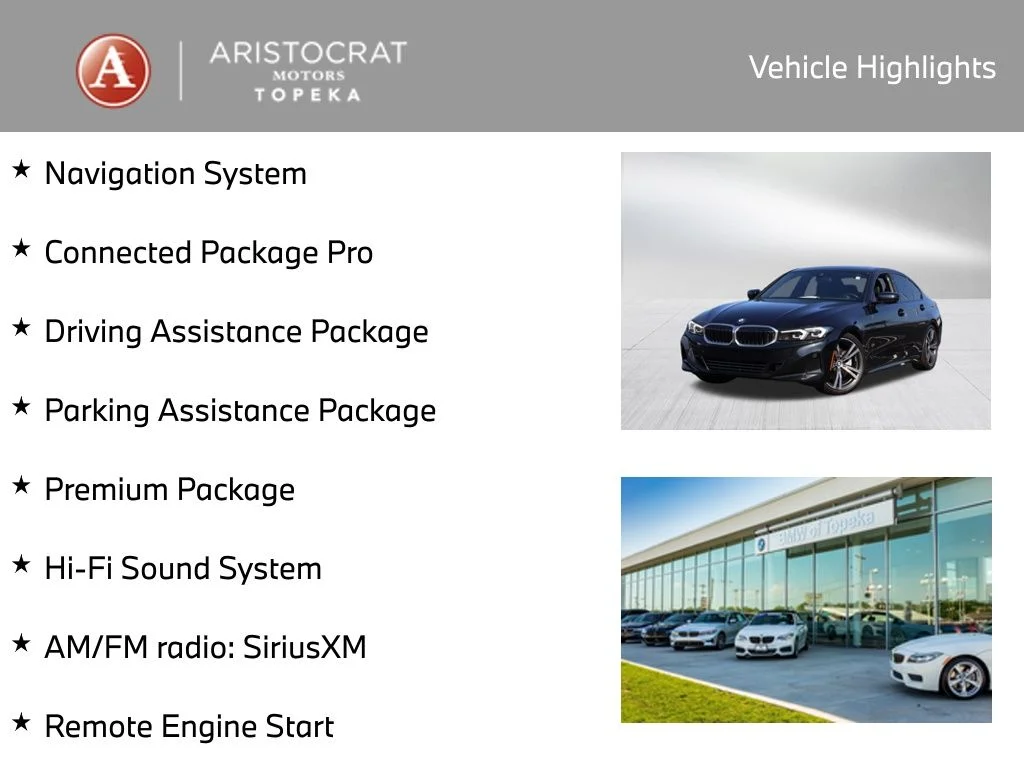 Used 2023 BMW 3 Series 330i with VIN 3MW89FF06P8D66108 for sale in Kansas City