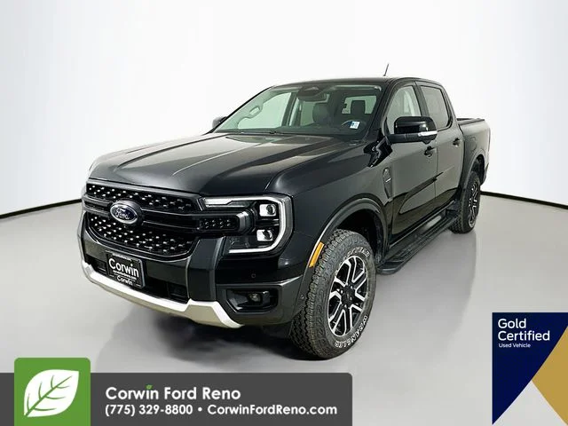 Used 2024 Shadow Black Ford Lariat image 3