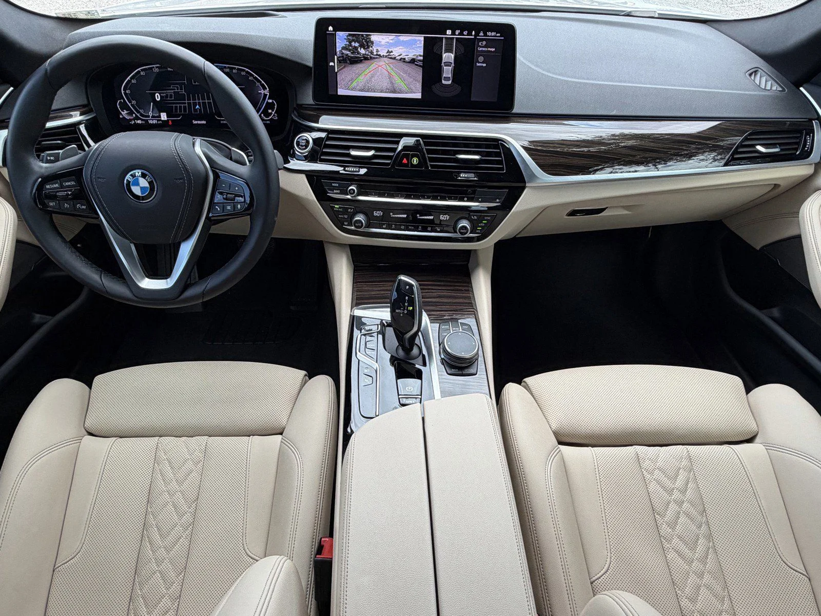 Certified Used 2023 Mineral White Metallic BMW 530e iPerformance image 13