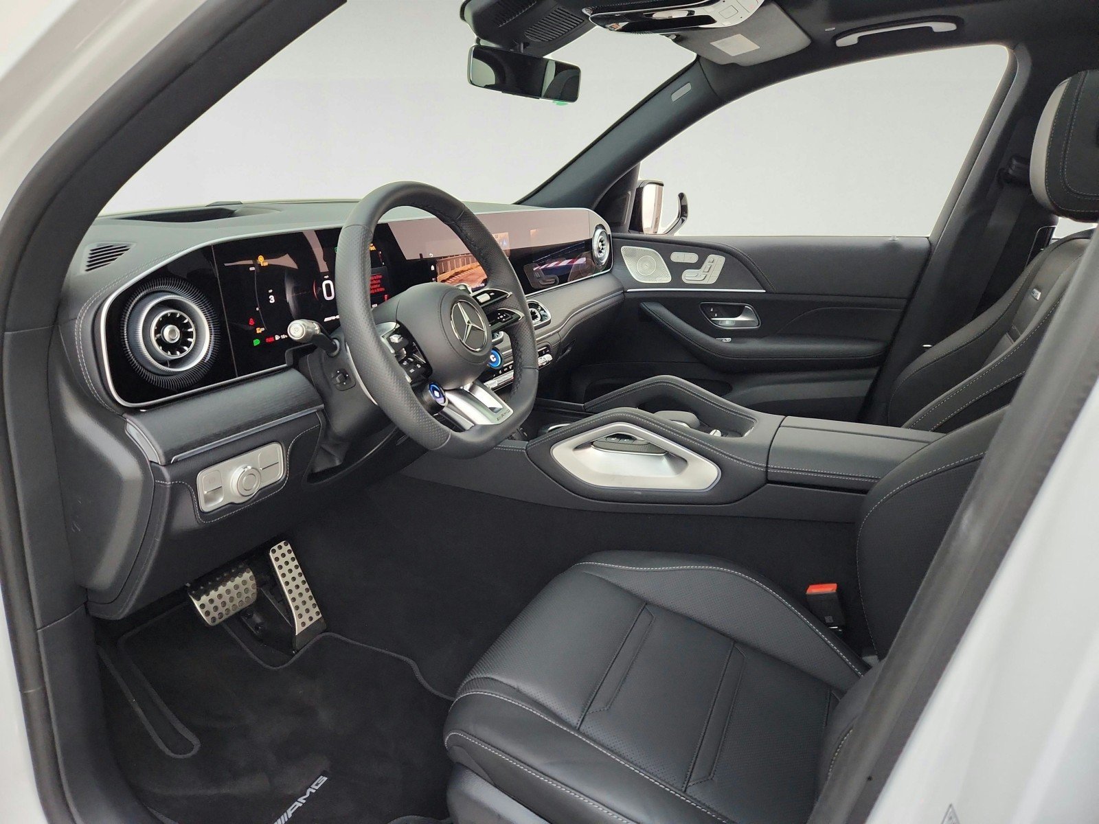New 2027 MANUFAKTUR Moonlight White Metallic Mercedes-Benz AMG® GLE 53e 4MATIC+ SUV image 16