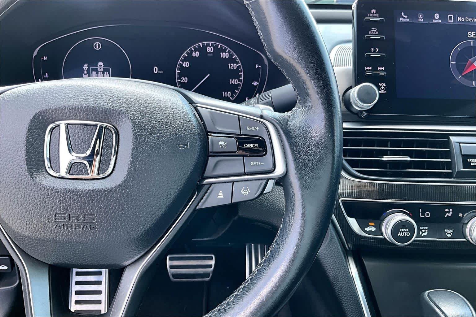 Used 2022 Platinum White Pearl Honda Sport image 22