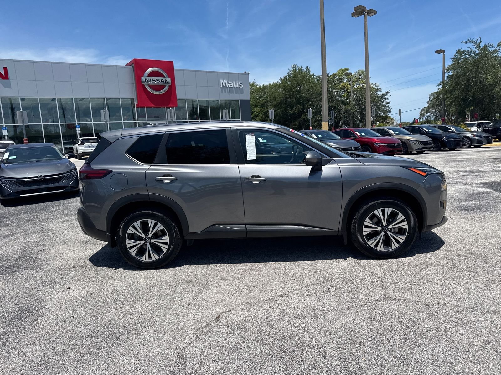 Certified Used 2023 Gray Nissan SV image 4