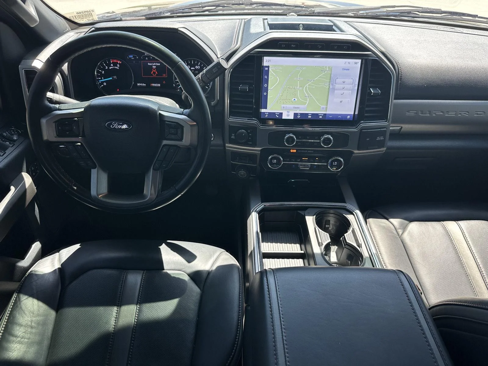 Used 2022 Antimatter Blue Metallic Ford Platinum image 12