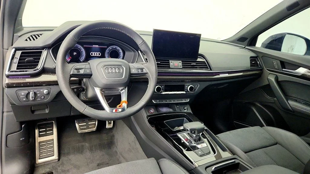Used 2022 Daytona Gray Pearl Effect Audi Prestige 3.0 TFSI quattro w/ Sport Exhaust Tips, Black Optic Pkg image 13