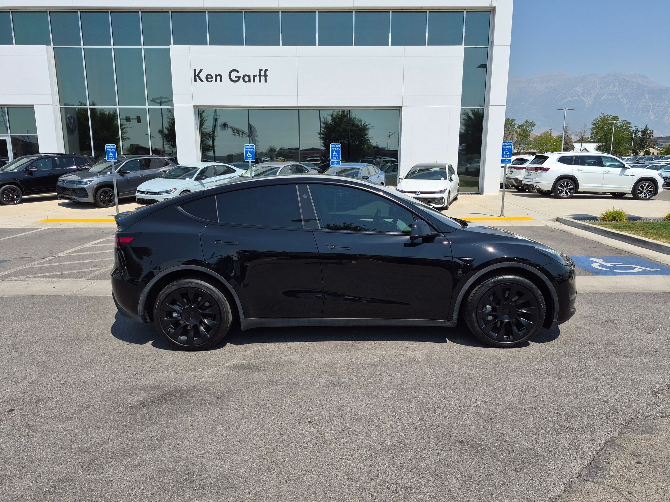 Certified 2024 Tesla Model Y Long Range with VIN 7SAYGDEE3RF100959 for sale in Orem, UT
