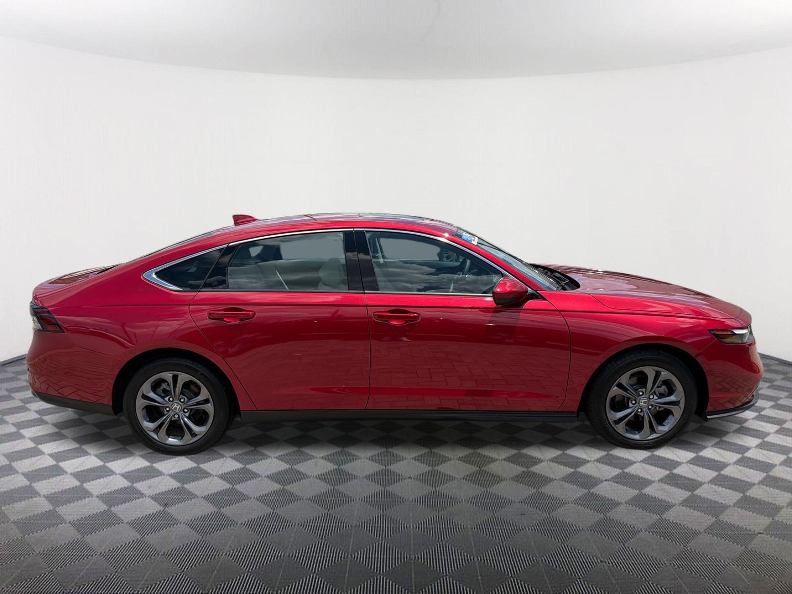 Certified Used 2024 Radiant Red Metallic Honda EX image 8