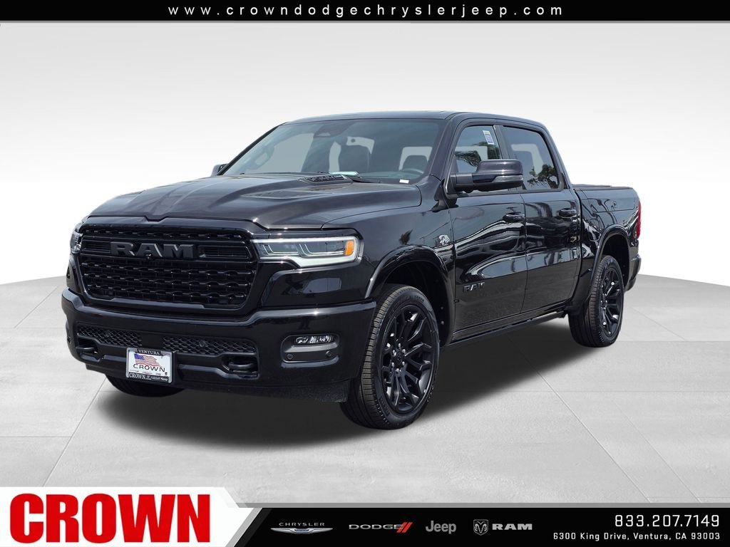 New 2026 Diamond Black Crystal Pearl-Coat Exterior Paint RAM Limited image 1