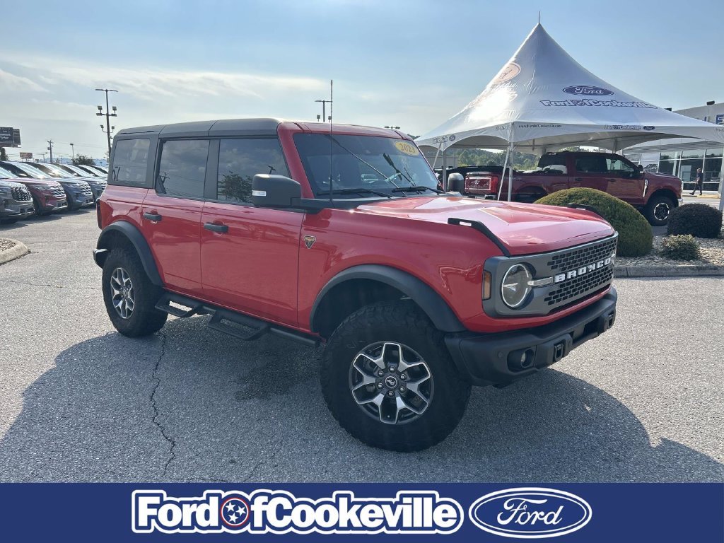 Certified Used 2023 Race Red Ford Badlands image 2