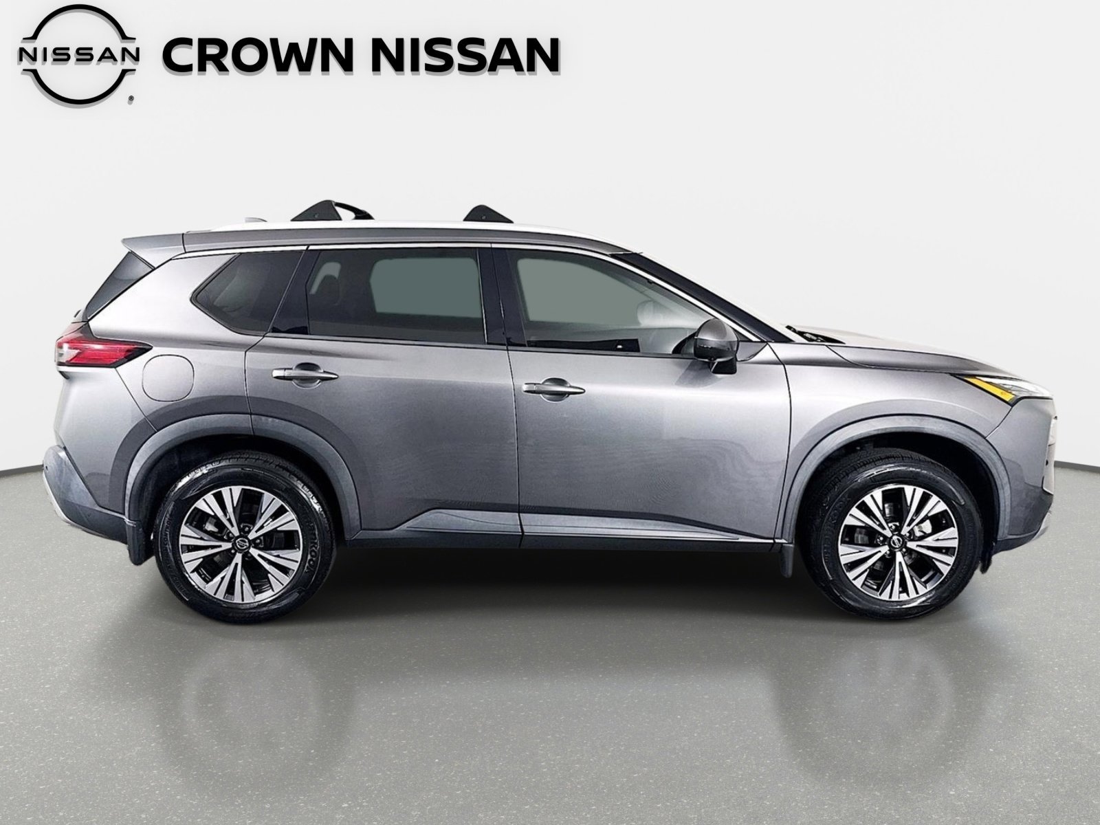 Used 2021 Gun Metallic Nissan SV image 4