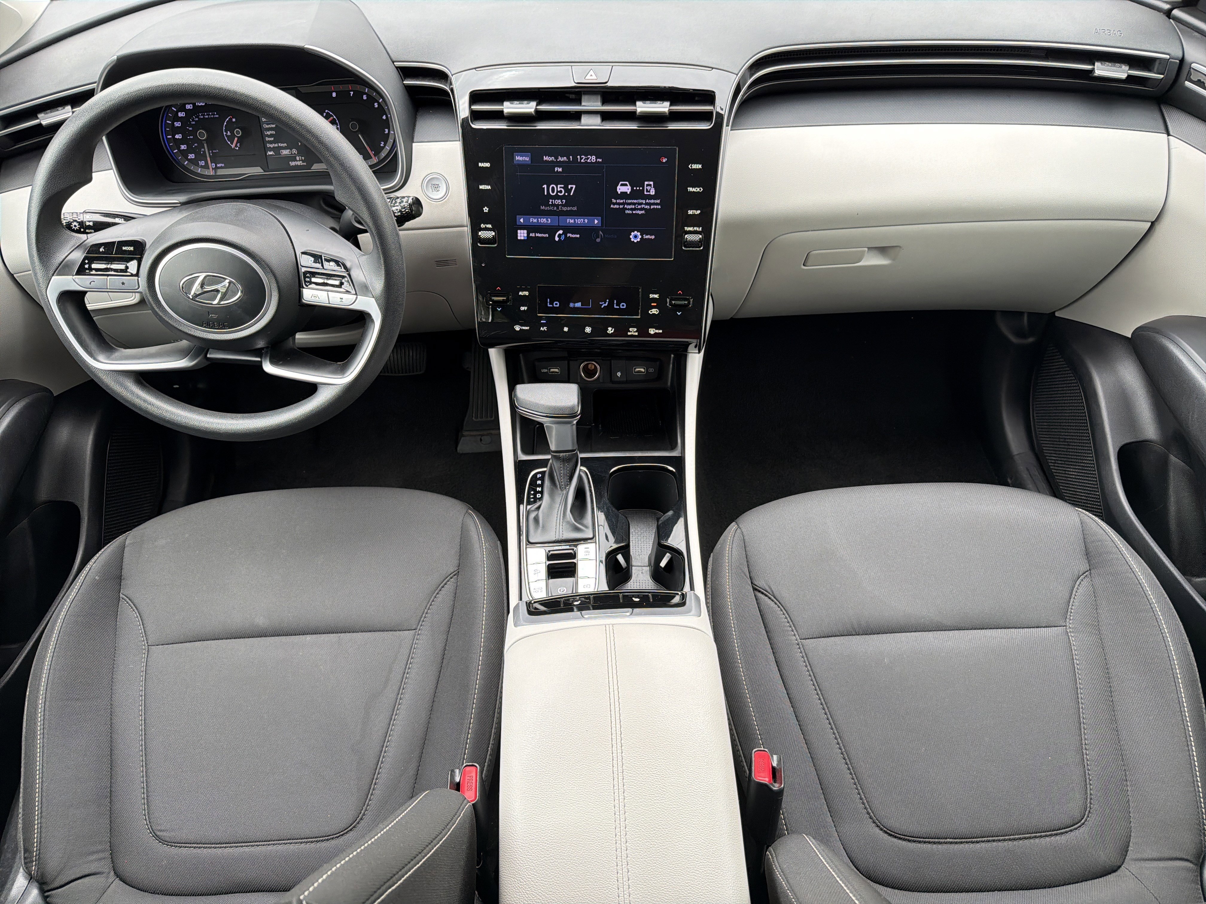 Used 2024 Dark Gray Metallic Hyundai SEL image 3