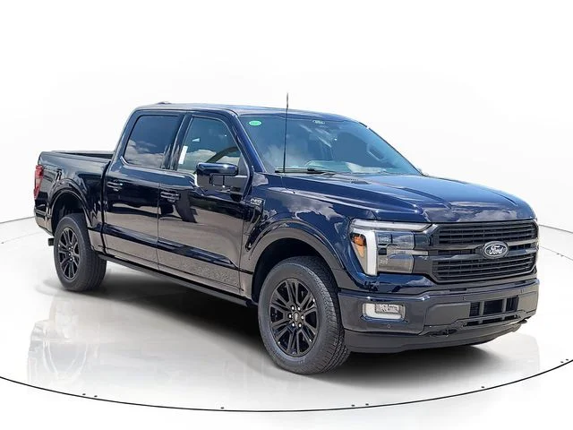 New 2026 Blue Metallic Ford Platinum image 3