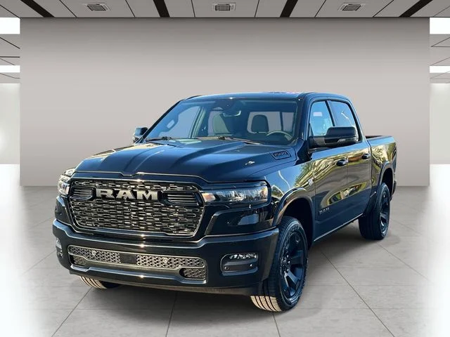 New 2026 Diamond Black Crystal Pearl-Coat Exterior Paint RAM Big Horn/Lone Star image 9