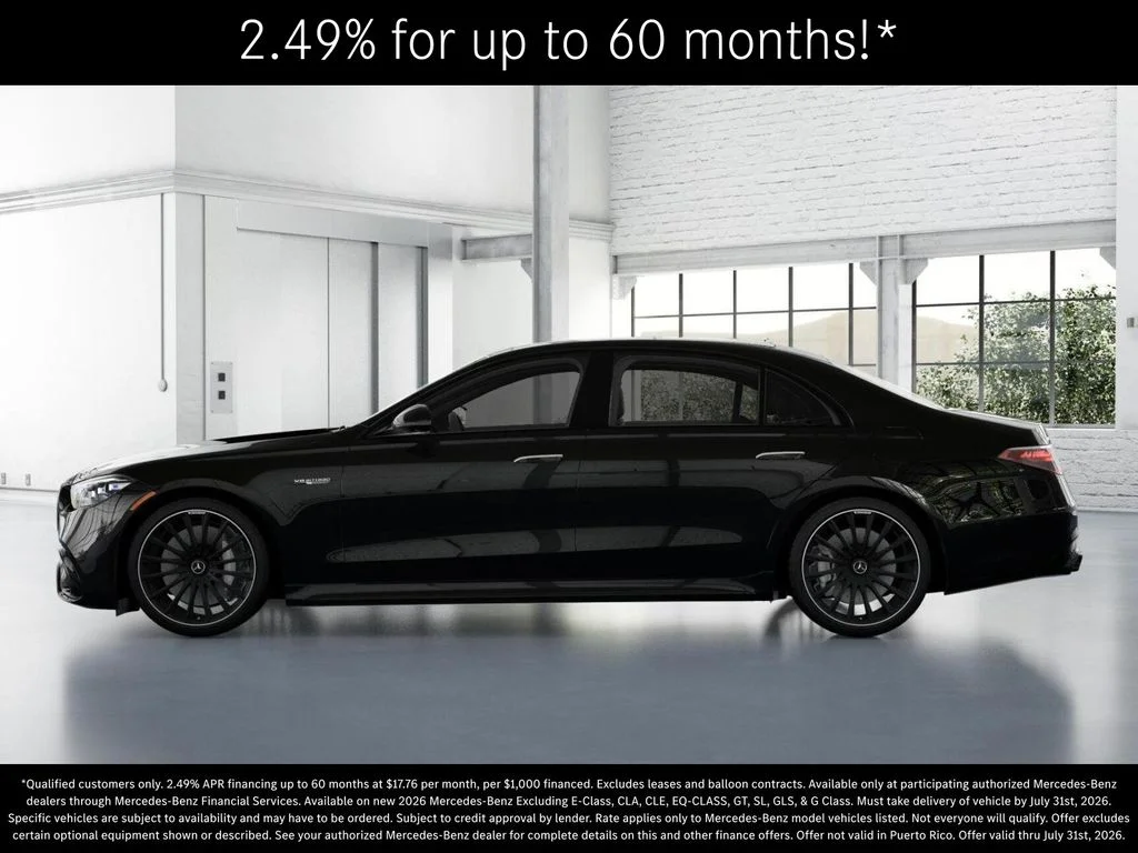 New 2026 Obsidian Black Metallic Mercedes-Benz AMG® S 63 E 4MATIC Sedan image 34