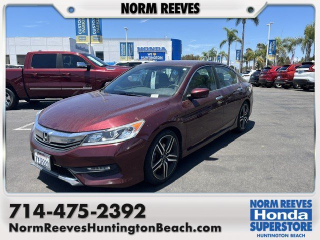 Used 2017 Maroon Honda Sport image 1
