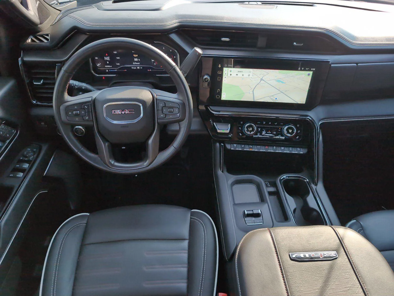 Used 2025 Onyx Black GMC AT4X image 34