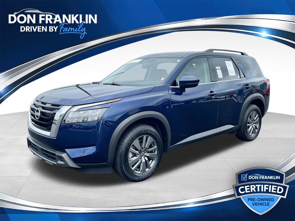Used 2025 Blue Nissan SV image 1