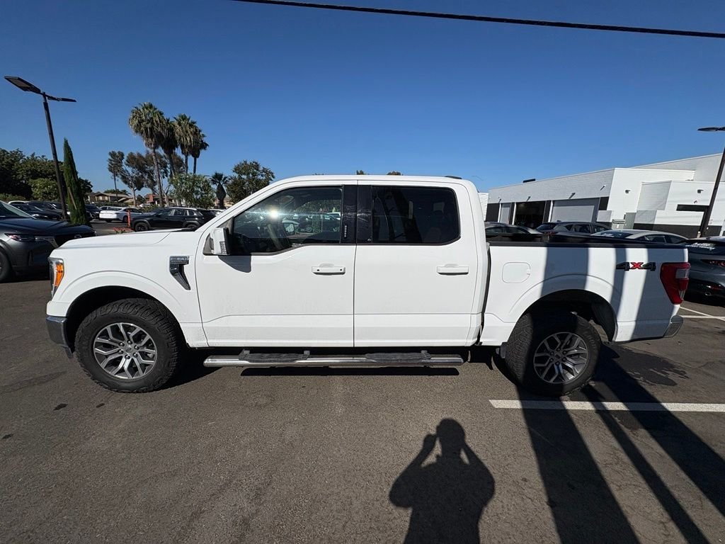 Used 2021 Oxford White Ford Lariat image 10
