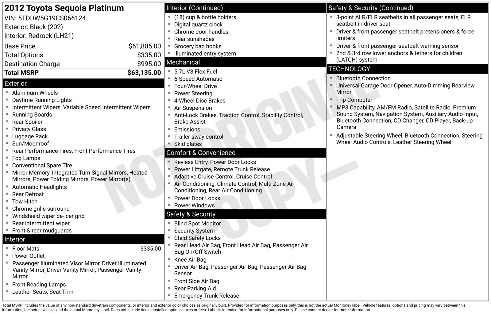 Used 2012 Black Toyota Platinum image 7