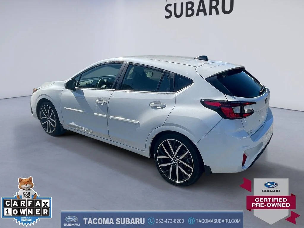 Certified Used 2025 White Subaru Sport image 3