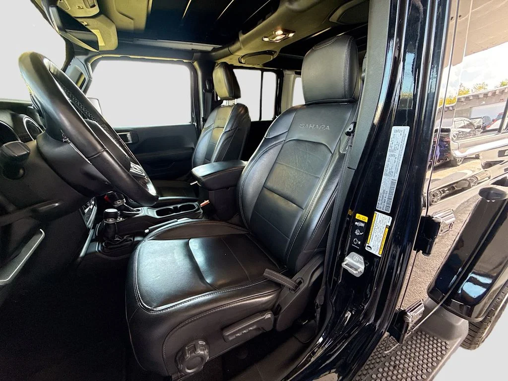 Used 2022 Black Jeep Unlimited Sahara 4xe image 23