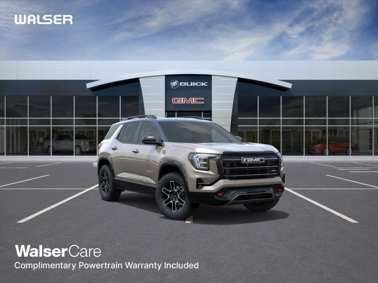 New 2026 Riverstone Metallic GMC AT4 image 1